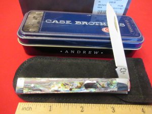 Case Brothers Paua Pearl Doctors Knife Pattern #  8185 SS 