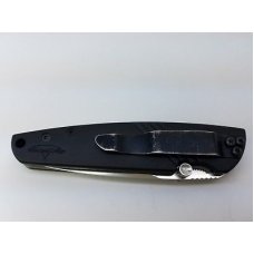 CRKT 6722 Small Mirage Fully Serrated Linerlock Folding Pocket Knife w/Clip CRKT 6722 Small Mirage Fully Serrated Linerlock Folding Pocket Knife w/Clip