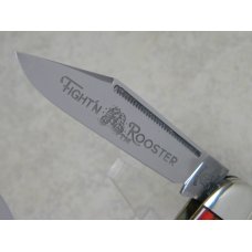Fight'n Rooster Germany Celebrated Rose, Gold & Black 3 Backspring Whittler Knife - 1 of 250 Fight'n Rooster Germany Celebrated Rose, Gold & Black 3 Backspring Whittler Knife - 1 of 250