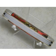 Fight'n Rooster Germany Celebrated Rose, Gold & Black 3 Backspring Whittler Knife - 1 of 250 Fight'n Rooster Germany Celebrated Rose, Gold & Black 3 Backspring Whittler Knife - 1 of 250