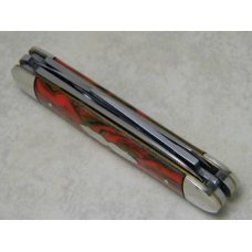 Fight'n Rooster Germany Celebrated Rose, Gold & Black 3 Backspring Whittler Knife - 1 of 250 Fight'n Rooster Germany Celebrated Rose, Gold & Black 3 Backspring Whittler Knife - 1 of 250