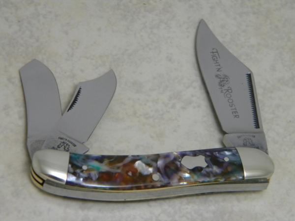 Fight'n Rooster Germany Celebrated End of Day Fancy Sowbelly Whittler Knife
