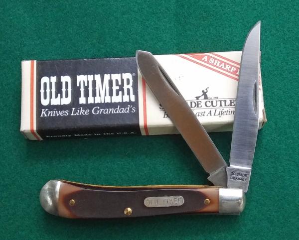 Schrade Old Timer Gun Stock Trapper 94OT Schrade Old Timer Gun Stock Trapper 94OT