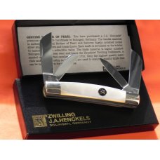 Zwilling J A Henckels 4 Blade Congress Pocket Knife w/ Flawless Fiery Mother of Pearl Handles -NOS Zwilling J A Henckels 4 Blade Congress Pocket Knife w/ Flawless Fiery Mother of Pearl Handles -NOS