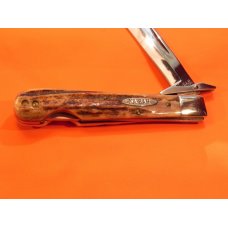 Ka-Bar Cheetah SwingBlade Pocket Knife w/ Gnarly Stag Handles - NOS in Mint to Near Mint Condition Ka-Bar Cheetah SwingBlade Pocket Knife w/ Gnarly Stag Handles - NOS in Mint to Near Mint Condition