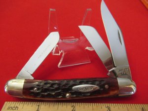 Case XX 1971 Red Bone Stockman Pattern #  6347HP 
