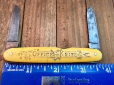 E.C. Simmons Keen Kutter St Louis Tang Stamp 2 blade office knife.