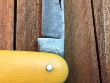 E.C. Simmons Keen Kutter St Louis Tang Stamp 2 blade office knife.