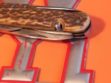 J A Henckels Friodur 5 Blade Folding Camping Pocket Knife w/ Flawless STAG Handles +Long Arm Twinmen J A Henckels Friodur 5 Blade Folding Camping Pocket Knife w/ Flawless STAG Handles +Long Arm Twinmen