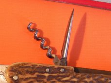 J A Henckels Friodur 5 Blade Folding Camping Pocket Knife w/ Flawless STAG Handles +Long Arm Twinmen J A Henckels Friodur 5 Blade Folding Camping Pocket Knife w/ Flawless STAG Handles +Long Arm Twinmen