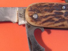 J A Henckels Friodur 5 Blade Folding Camping Pocket Knife w/ Flawless STAG Handles +Long Arm Twinmen J A Henckels Friodur 5 Blade Folding Camping Pocket Knife w/ Flawless STAG Handles +Long Arm Twinmen