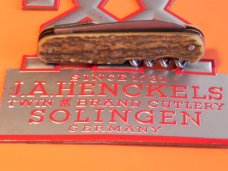 J A Henckels Friodur 5 Blade Folding Camping Pocket Knife w/ Flawless STAG Handles +Long Arm Twinmen J A Henckels Friodur 5 Blade Folding Camping Pocket Knife w/ Flawless STAG Handles +Long Arm Twinmen