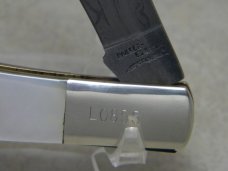 Case Mid Folding Hunter Knife 2003 RARE Paua Abalone Knife Case Mid Folding Hunter Knife 2003 RARE Paua Abalone Knife