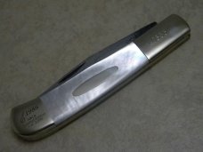 Case Mid Folding Hunter Knife 2003 RARE Paua Abalone Knife Case Mid Folding Hunter Knife 2003 RARE Paua Abalone Knife