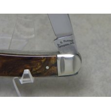 A.G. Russel Springdale, Ark. (Made in Germany) Burl Wood Muskrat Knife c.1991 A.G. Russel Springdale, Ark. (Made in Germany) Burl Wood Muskrat Knife c.1991