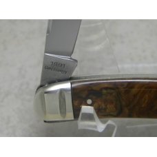 A.G. Russel Springdale, Ark. (Made in Germany) Burl Wood Muskrat Knife c.1991 A.G. Russel Springdale, Ark. (Made in Germany) Burl Wood Muskrat Knife c.1991