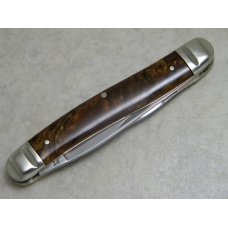 A.G. Russel Springdale, Ark. (Made in Germany) Burl Wood Muskrat Knife c.1991 A.G. Russel Springdale, Ark. (Made in Germany) Burl Wood Muskrat Knife c.1991