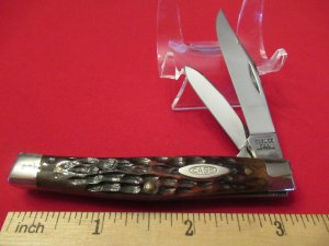 Case XX Ten Dot Stockman Red Bone Pattern  # 6244