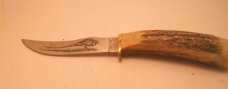 Case Small Game Knife Stag 1980's Case Small Game Knife Stag 1980's