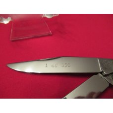 Marbles Gladestone MI.Cracked Ice Mini Trapper  1 of 350