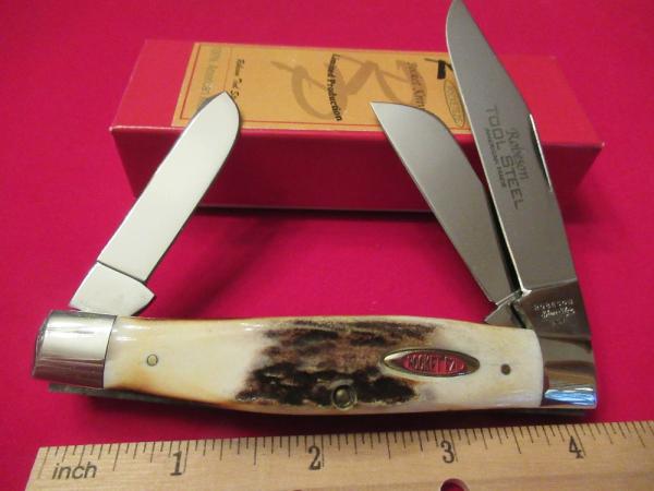 Robeson Pocketeze Stag Stockman Exclusive 1 of 100 Pattern # RS49GS Robeson Pocketeze Stag Stockman Exclusive 1 of 100 Pattern # RS49GS
