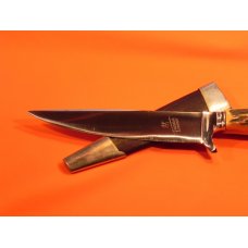 Vintage J A Henckels Skinning / Hunting Knife with Original Sheath & Great STAG Handles! NOS - NM/M Vintage J A Henckels Skinning / Hunting Knife with Original Sheath & Great STAG Handles! NOS - NM/M