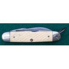 Ulster White Handled Boy Scout Knife 