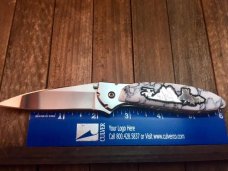 Fight'n Rooster Stag Muskrat 1998 Club Knife - Mint