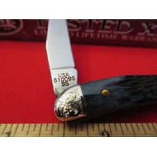 Case XX Limited Edition Scrolled Bolsters Tiny Texas Toothpick Pattern610096 SS Case XX Limited Edition Scrolled Bolsters Tiny Texas Toothpick Pattern610096 SS