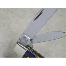 Bulldog Brand Germany Orange Blue Black Congress Knife - Federal Shield Bulldog Brand Germany Orange Blue Black Congress Knife - Federal Shield