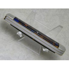 Bulldog Brand Germany Orange Blue Black Trapper Knife - Federal Shield Bulldog Brand Germany Orange Blue Black Trapper Knife - Federal Shield