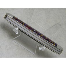 Bulldog Brand Germany Purple Leaf Stockman Knife c.1995 Bulldog Brand Germany Purple Leaf Stockman Knife c.1995