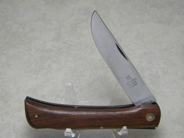 J.A. Henckels Solingen Germany Wood Large Sodbuster Lockback Knife J.A. Henckels Solingen Germany Wood Large Sodbuster Lockback Knife