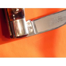 Vintage, J A Henckels 2 Blade Trapper with Faux Tortoise Handles w/ Red Shield -Good 1 To Use! Vintage, J A Henckels 2 Blade Trapper with Faux Tortoise Handles w/ Red Shield -Good 1 To Use!