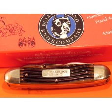 Bulldog Brand Hammer Forged 4 Blade Scout Pocket Knife w/ Winter Bottom Bone Handles -NOS & M/NM Bulldog Brand Hammer Forged 4 Blade Scout Pocket Knife w/ Winter Bottom Bone Handles -NOS & M/NM