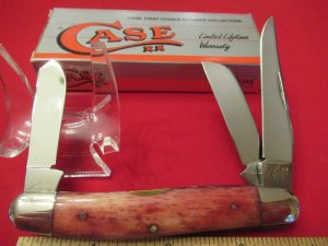 1980 Case XX Smooth Red Bone Stockman Pattern # SR6347 1/2 