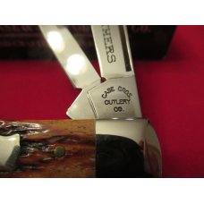 Case Brothers Amber Bone Gun Stock Pattern # 62130 SS 