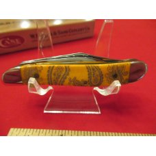 Case XX 2007 Orange Bone Peanut Pattern # 6220 SS Case XX 2007 Orange Bone Peanut Pattern # 6220 SS