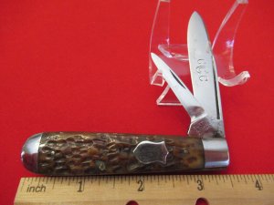 Curtin & Clark  Kansas City Peach Seed Bone   Pattern # 5