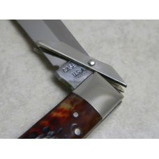 Case XX USA 7 Dot (1973) Pretty Bone 6111 1/2 Swing Guard Cheetah Pattern Lockback Knife Case XX USA 7 Dot (1973) Pretty Bone 6111 1/2 Swing Guard Cheetah Pattern Lockback Knife