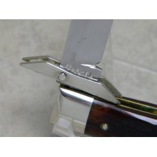 Case XX USA 7 Dot (1973) Pretty Bone 6111 1/2 Swing Guard Cheetah Pattern Lockback Knife Case XX USA 7 Dot (1973) Pretty Bone 6111 1/2 Swing Guard Cheetah Pattern Lockback Knife