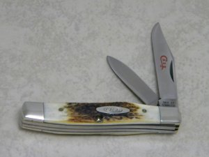 Case XX Stainless USA 2 Dot (1978) Stag 52032 SSP Red Etch Jack Knife