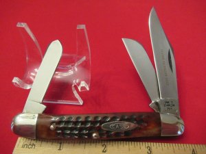 Case XX 1971 Red Bone Stockman Pattern # 6347 HP SSP