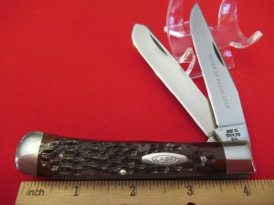 1973 Case XX Brown Bone Trapper Pattern # 6254 SSP