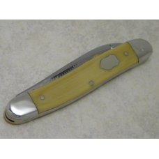 Bulldog Brand Germany Waterfall "Fort City Knife Collectors" Hawbaker Muskrat Knife c.1996 Bulldog Brand Germany Waterfall "Fort City Knife Collectors" Hawbaker Muskrat Knife c.1996