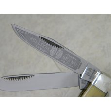 Bulldog Brand Germany Waterfall Mini Trapper Knife - "Bulldog Brand" Etch Bulldog Brand Germany Waterfall Mini Trapper Knife - "Bulldog Brand" Etch
