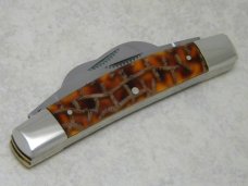 Bulldog Brand Germany Oyster Shell "Anno Domini 2000" Etch 4 Blade Congress Knife c.2000