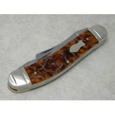 Bulldog Brand Germany Oyster Shell Sowbelly Stockman Knife c.2004 Bulldog Brand Germany Oyster Shell Sowbelly Stockman Knife c.2004
