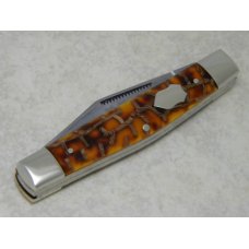 Bulldog Brand Germany Oyster Shell Medium Stockman Knife - "Bulldog Brand" Etch Bulldog Brand Germany Oyster Shell Medium Stockman Knife - "Bulldog Brand" Etch