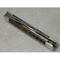 Bulldog Brand Germany Oyster Shell Medium Stockman Knife c.2004 Bulldog Brand Germany Oyster Shell Medium Stockman Knife c.2004